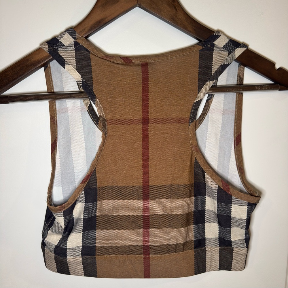 Burberry Immy Check Bra Top - Picture 14 of 14